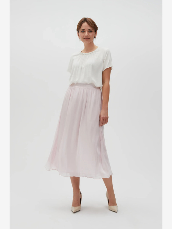 Moodo Hellrosa Damen-Rock Moodo