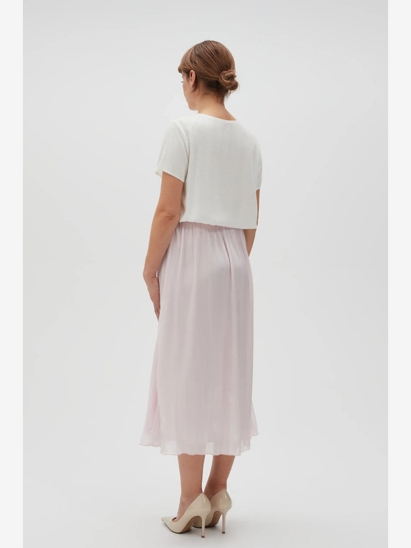 Moodo Hellrosa Damen-Rock Moodo