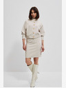 Moodo Moodo Beige Damenrock