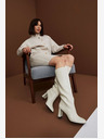 Moodo Moodo Beige Damenrock