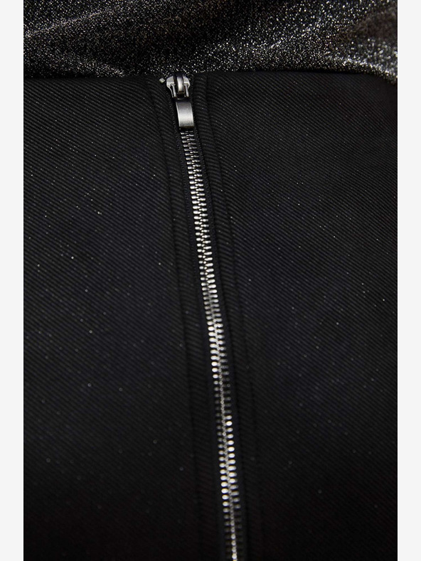 Moodo Schwarzer Damen-Rock Moodo