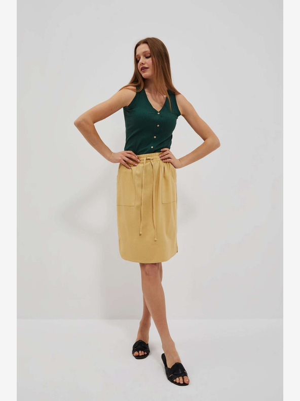 Moodo Gelber Rock mit Taschen Moodo