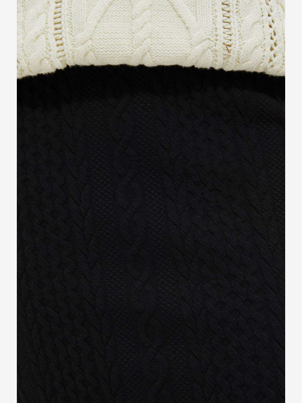 Moodo Schwarzer Damen-Rock Moodo