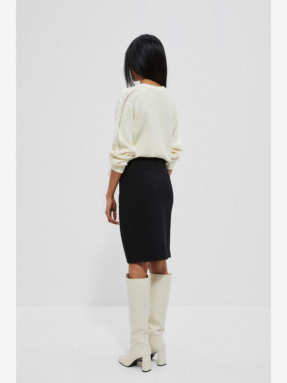 Moodo Schwarzer Damen-Rock Moodo