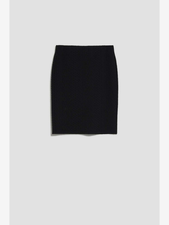 Moodo Schwarzer Damen-Rock Moodo