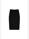 Moodo Schwarzer Damen-Sweatpants-Rock Moodo