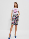 Moodo Moodo Damen-Rock mit Blumenmuster