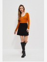 Moodo Schwarzer Damen-Rock Moodo