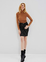 Moodo Schwarzer Damen-Rock Moodo