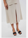 Moodo Moodo Beige Damenrock