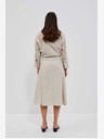 Moodo Moodo Beige Damenrock