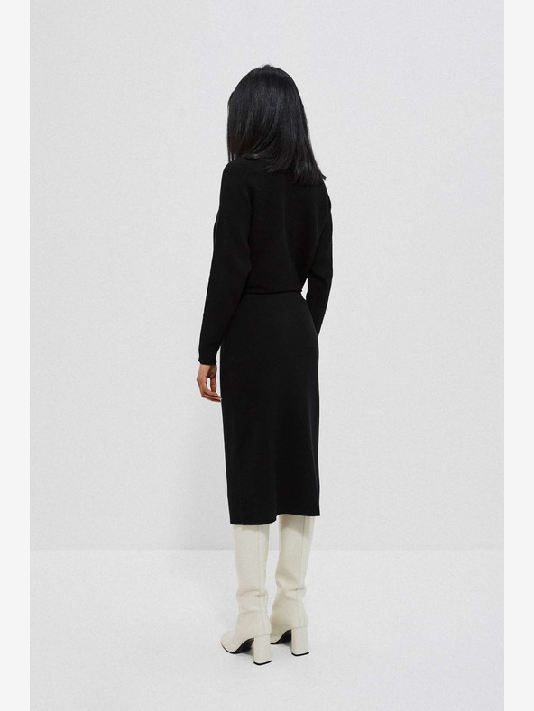 Moodo Schwarzer Damen-Rock Moodo