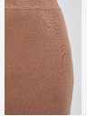 Moodo Brauner Damen-Sweatpants-Rock Moodo