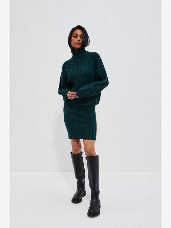 Moodo Grüner Moodo-Rock für Frauen