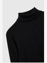 Moodo Schwarzer Damen-Rollkragenpullover Moodo