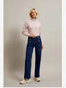 Moodo Hellrosa Damen-Rollkragenpullover Moodo