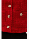 Moodo Moodo Rote Jacke mit Knöpfen