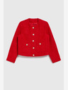 Moodo Moodo Rote Jacke mit Knöpfen