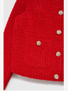 Moodo Moodo Rote Jacke mit Knöpfen