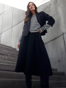 Moodo Schwarze Damen Kurzjacke Moodo