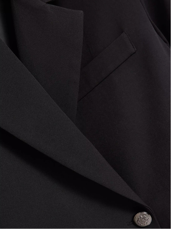 Moodo Schwarze Damen Kurzjacke Moodo