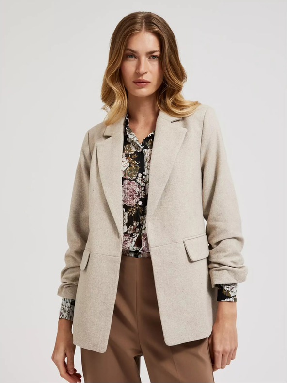Moodo Moodo beiger Damenblazer