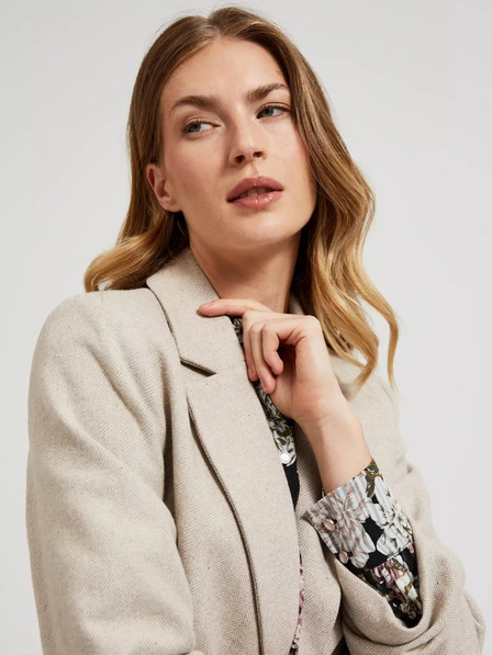 Moodo Moodo beiger Damenblazer
