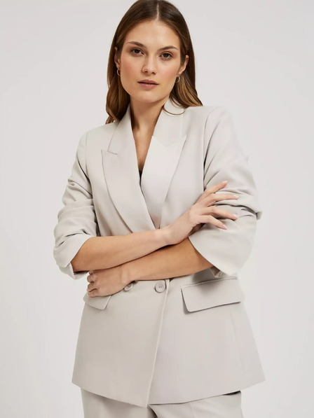 Moodo Moodo beiger Damenblazer