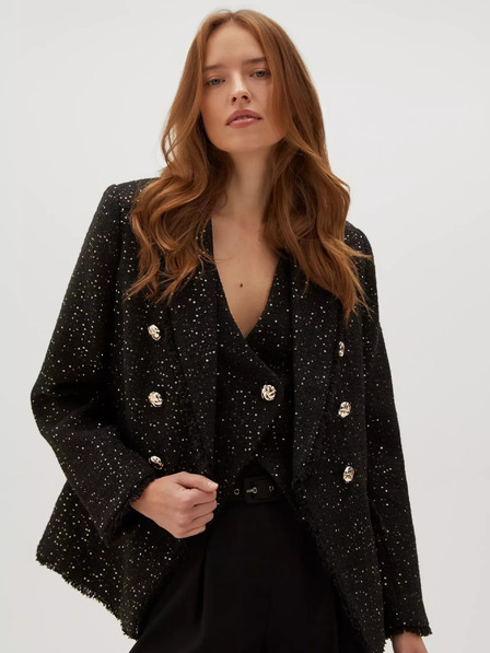 Moodo Schwarze Damenjacke Moodo