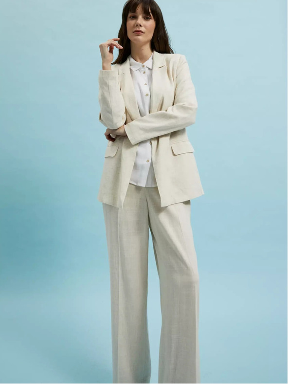 Moodo Moodo beiger Damenblazer