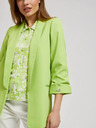 Moodo Grüne Jacke mit 3/4 Ärmeln Moodo
