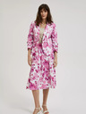 Moodo Rosa gemusterte Jacke Moodo