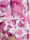 Moodo Rosa gemusterte Jacke Moodo