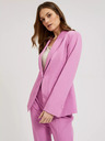 Moodo Rosa langärmeliger einreihiger Blazer Moodo