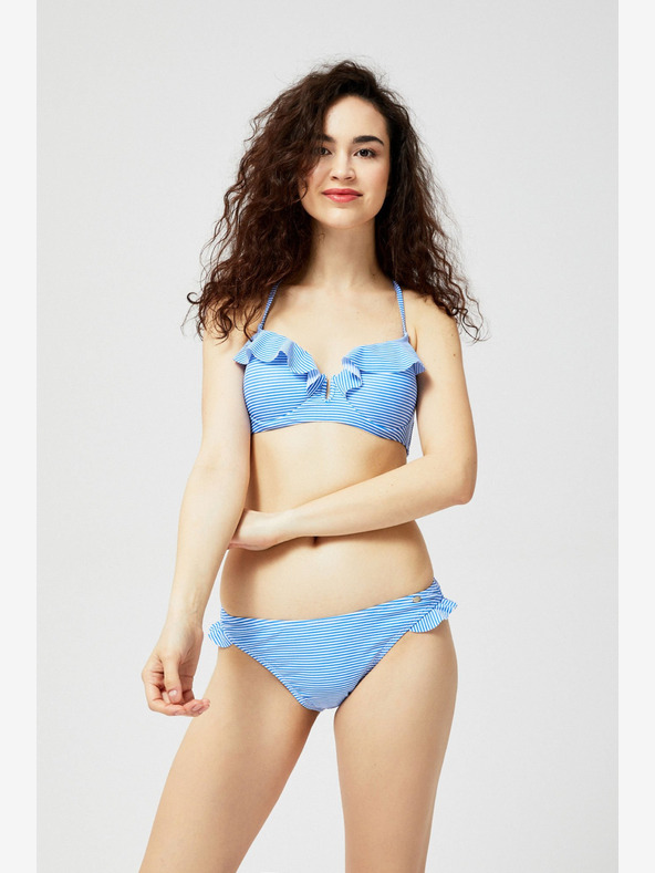 Moodo Hellblauer Damen-Badeanzug unten Moodo