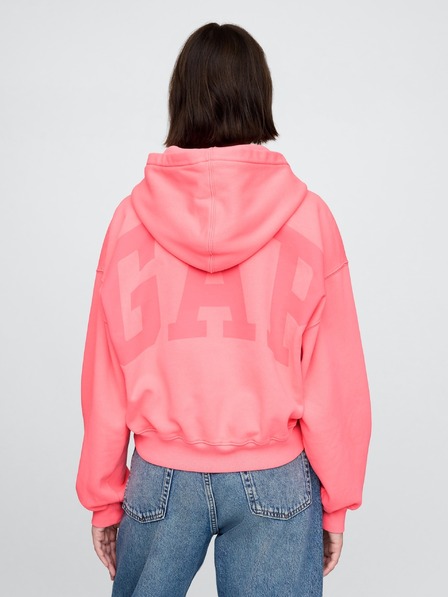 GAP Damen Sweatshirt mit Logo Cropped GAP