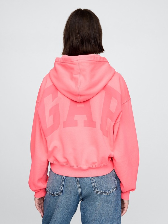 GAP Damen Sweatshirt mit Logo Cropped GAP