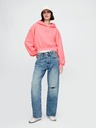 GAP Damen Sweatshirt mit Logo Cropped GAP