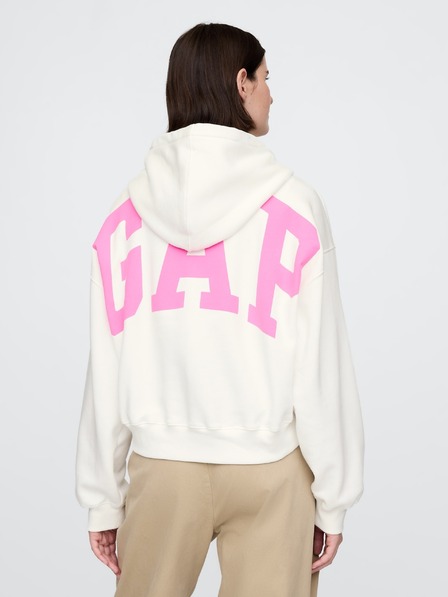 GAP Damen Sweatshirt mit Logo Cropped GAP