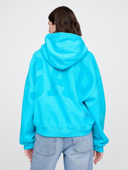 GAP Damen Sweatshirt mit Logo Cropped GAP