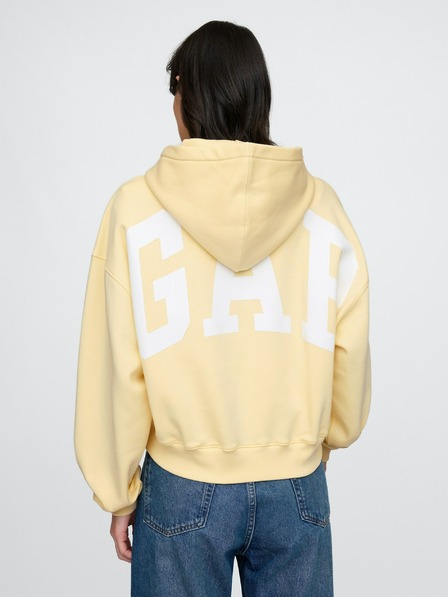 GAP Damen Sweatshirt mit Logo Cropped GAP