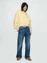 GAP Damen Sweatshirt mit Logo Cropped GAP