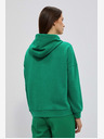 Moodo Grüner Damen-Kapuzenpullover Moodo