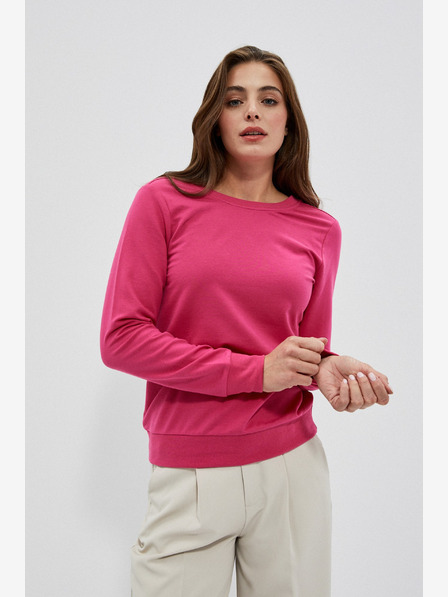 Moodo Rosa Damen Sweatshirt Moodo