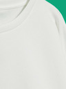 Moodo Weißer Damen-Kapuzenpullover Moodo