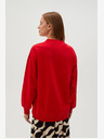 Moodo Roter Damen-Kapuzenpullover Moodo