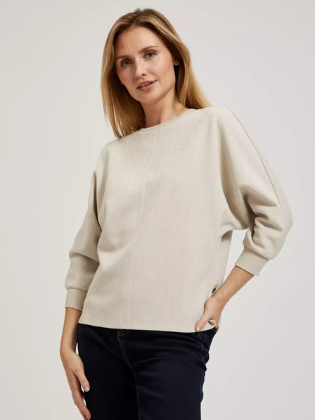 Moodo Beige Damen-Sweatshirt Moodo