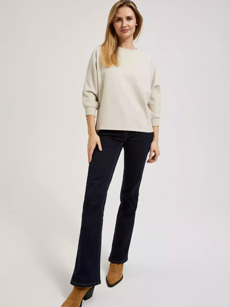 Moodo Beige Damen-Sweatshirt Moodo