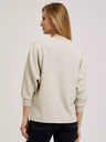 Moodo Beige Damen-Sweatshirt Moodo