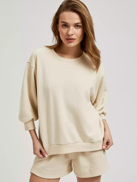 Moodo Beige Damen-Sweatshirt Moodo